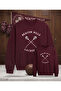 Unisex Men/Women 2-Pack Teen Wolf Stilinski - Mccall Custom Printed Oversize Cotton Crew Neck Sweatshirt - 2