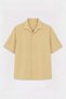 Yellow Lyocell Relax Fit Men's Shirt
