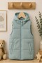 New Season Water Repellent - Cold-Proof Hooded Zippered Quilted Inflatable Vest (Unisex)