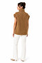 Women's Short Sleeve Knitwear Thick Cardigan - 2