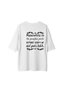 Printed Women's Oversize T-Shirt in Pumpkin Garden - 2