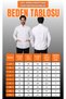 Men's Judge Collar Long Sleeve Snap Fastener Jacket Oversized White Alpaca Fabric Doctor and Teacher Coat - 8