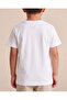 Boys White Ocean Bound Print T-shirt - 4