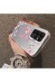 Samsung Galaxy S22 Ultra Compatible Silicone Edge Hard Back Case Couple Phone Case with Letter S Pattern - 4