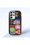 Black Silicone Case Compatible with Samsung Galaxy S22 Ultra with Shock-Absorbing Camera Protections