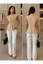 Women's Premium Button Detailed Zippered Vest - 2