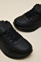 Perforated Velcro Closure School Shoes - 5