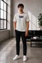 Unisex Oversize Embroidered Thor Design 100% Cotton T-Shirt - 2