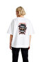 Mafia Cat Retro Design Printed Women's Oversize T-Shirt