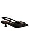 K712015 Women's Mini Heeled Open-Back Evening Dress Shoes - 4