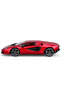 1:24 Lamborghini Countach Lpi 800-4 Model Car Red |   Diecast Metal Body |   Collectible Model with Openable Doors - 3