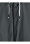 Xside Anthracite Comfortable Fit Hooded Men's Coat - 8