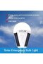 12W solar LED bulb E27 with hook. - 2