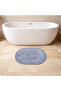 100% Cotton Reversible Tufted Bath Mat – 60x90 cm, 2000 GSM, Light grey
