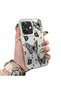 Oppo A3/A3X 4G/5G Compatible Elegant Night Style Butterfly Case, Durable Protective Case for Daily Use - 2