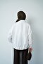 Women's Long Back-Tie Hijab Shirt with Six Drawstrings and Tie-Up at the Back - 3