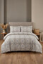 Linevra Cotton Single Fitted Sheet Duvet Cover Set |   Premium Series |   Elastic Fitted Sheet - 4