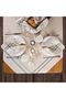 100% Cotton, Machine Washable, Everyday French Stripe Kitchen Table Runner For Dinner Parties, E - 3