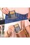 Mens RFID Blocking Slim Bifold Wallet Minimalist Leather Small Wallets for Men with Cash Poc - 5