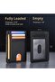 Mens RFID Blocking Slim Bifold Wallet Minimalist Leather Small Wallets for Men with Cash Poc - 5