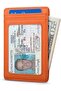محفظة رجالية نحيفة مزودة بتقنية حجب RFID، محفظة جلدية صغيرة للرجال مع جيب للنقود - 2