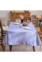 1. Rectangular checkered tablecloth – Waterproof cotton and linen checkered tablecloth, outdoor checkered tablecloth; picnics, ca... - 2