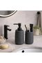 Dozator ceramic negru 320ml - 2