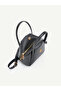 Parma Women's Hand and Shoulder Bag with Zipper Detail and Adjustable Strap - 4