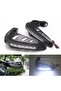 1 Pair Universal Motorcycle Handguards Motocross Hand Guards One Set Combination Handlebar Protector With LED Turn Signals Light