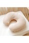 Soft and cute pure cotton nursing pillowcases, suitable for newborn boys and girls (fog green, off-white) – 2-piece set - 4