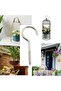 12-pack stainless steel hooks, screw hooks, heavy-duty, suitable for indoor and outdoor use. - 3