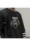 Nirvana Artists Printed Fake Sleeves Unisex Black T-Shirt - 2