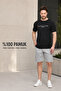 Men's Regular Cut 100% Cotton Crew Neck Sleeveless Elastic Pocket Pajama Set Anti-Sweat