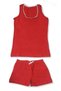 2542 Girls' Strawberry Sleeveless Tank Top Set