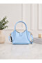Lina Women's Handbag and Shoulder Bag with Buckle Detail and Adjustable Strap - 3