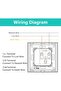 Single 5 Pin Universal Wall Socket with USB C & USB A - 1 Gang Black, Multifunctional Wall Out - 6
