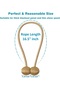 Magnetic Curtain Tiebacks 1 Pair Curtain Straps Strong Magnetic Curtain Holder Buckle hooks for Home Sheer Blackout Drapes Blind Curtains Decorations Accessories سِتَارَة - 2