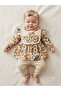 Floral Printed 5-Piece Hospital Release Set Gold Series - 2