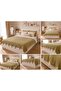 Tasseled Nordic Bedspread Honeycomb Pique, Bedspread Green - 2