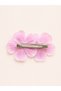 9 cm Orchid Hydrangea Figured Pearl Detailed Women's Hair Clip with Flower Elegant Design - 5