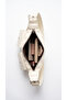 Women's Leather Multi-Pocket Baguette Shoulder Bag and Multi-Compartment Mini Wallet - 7