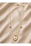 Heart 316L Steel Necklace 45 cm + 5 cm Extension Part - 2