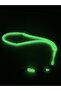 Glow-In-The-Dark Phosphorescent Cylinder Cut Cat's Eye Prayer Beads