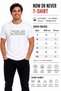 Now or Never Premium Unisex T-Shirt 100% Cotton Modern White Tee - 6