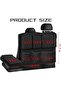 Car Trunk Organizer Holder, Detachable Vehicle Seatback Hanging Storage Container with Zippers, Larg - 7