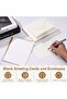 4 x 6 Blank Greeting Cards and Envelopes, 20Sets Half Fold Note Cards and Envelopes Folded R - 4