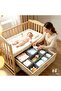 منظمات أدراج قماشية 12 قطعة، صندوق تخزين قابل للطي للخزانة |   3 أحجام مختلفة، سحاب ناعم، غير قابل للانزلاق - 7