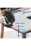 USB rechargeable portable fan, 8-inch camping fan, 10000mAh clip-on fan, 4 wind speeds, 720° rotation, suitable for home, office and stroller use. - 2