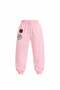 Pink Arma Patch Detailed Jogger Pants 19098