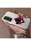 Infinix Hot 60 Pro Compatible Silicone Edge Hard Back Case Couple Phone Case Spiderman Patterned - 2